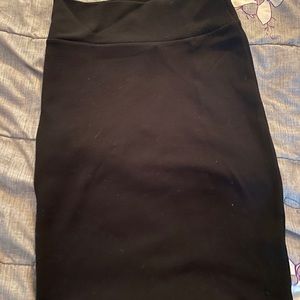 Lularoe black small Cassie pencil skirt